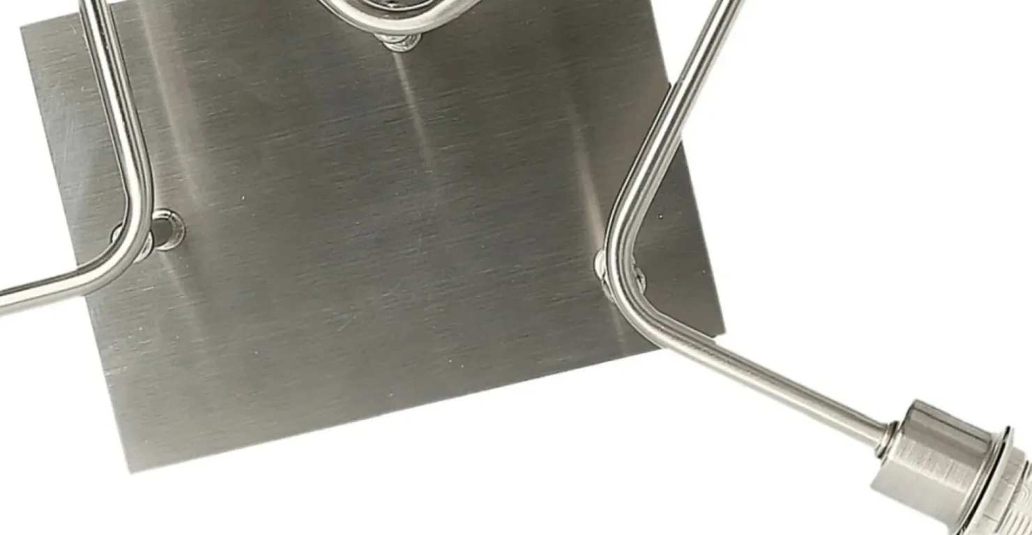 Discount Sklep Kaja Rozłożysta lampa sufitowa do salonu 36-70708 SAX | Kaja Oświetlenie satyna
