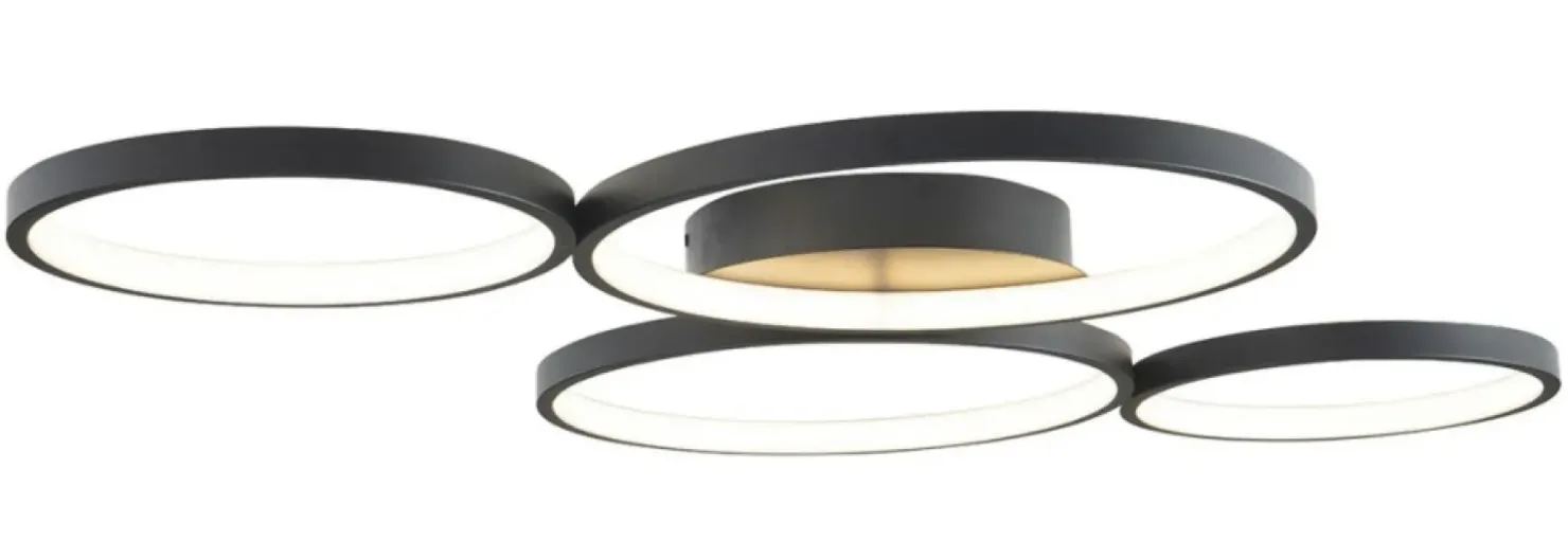 Rozłożysta lampa sufitowa, obręcze MX C0200 VELVET | Kaja Oświetlenie*Sklep Kaja Sale