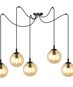 New Sklep Kaja Rozłożysta lampa wisząca z regulacją wysokości 938/5 | Kaja