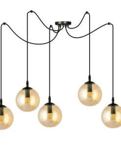 New Sklep Kaja Rozłożysta lampa wisząca z regulacją wysokości 938/5 | Kaja