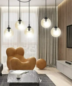New Sklep Kaja Rozłożysta lampa wisząca z regulacją wysokości 938/5 | Kaja