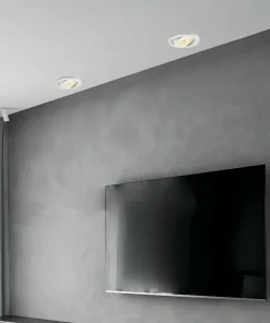 Ruchome, białe oczko GU10 LP-440/1RS WH MOVABLE LAGOS | Kaja*Sklep Kaja Store