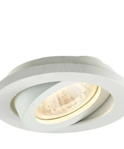 Ruchome, białe oczko GU10 LP-440/1RS WH MOVABLE LAGOS | Kaja*Sklep Kaja Store