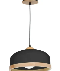 Hot Sklep Kaja Rustykalna, czarno-brązowa lampa wisząca MLP8851 STUDIO | Kaja