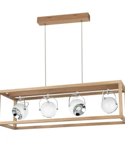 Cheap Sklep Kaja Rustykalna, drewniana lampa wisząca do kuchni 61620474 ROY | Kaja