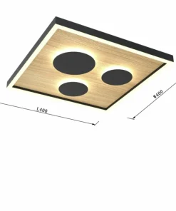 Rustykalna, ledowa lampa sufitowa WF 9012-306S DIJON | Kaja*Sklep Kaja Online