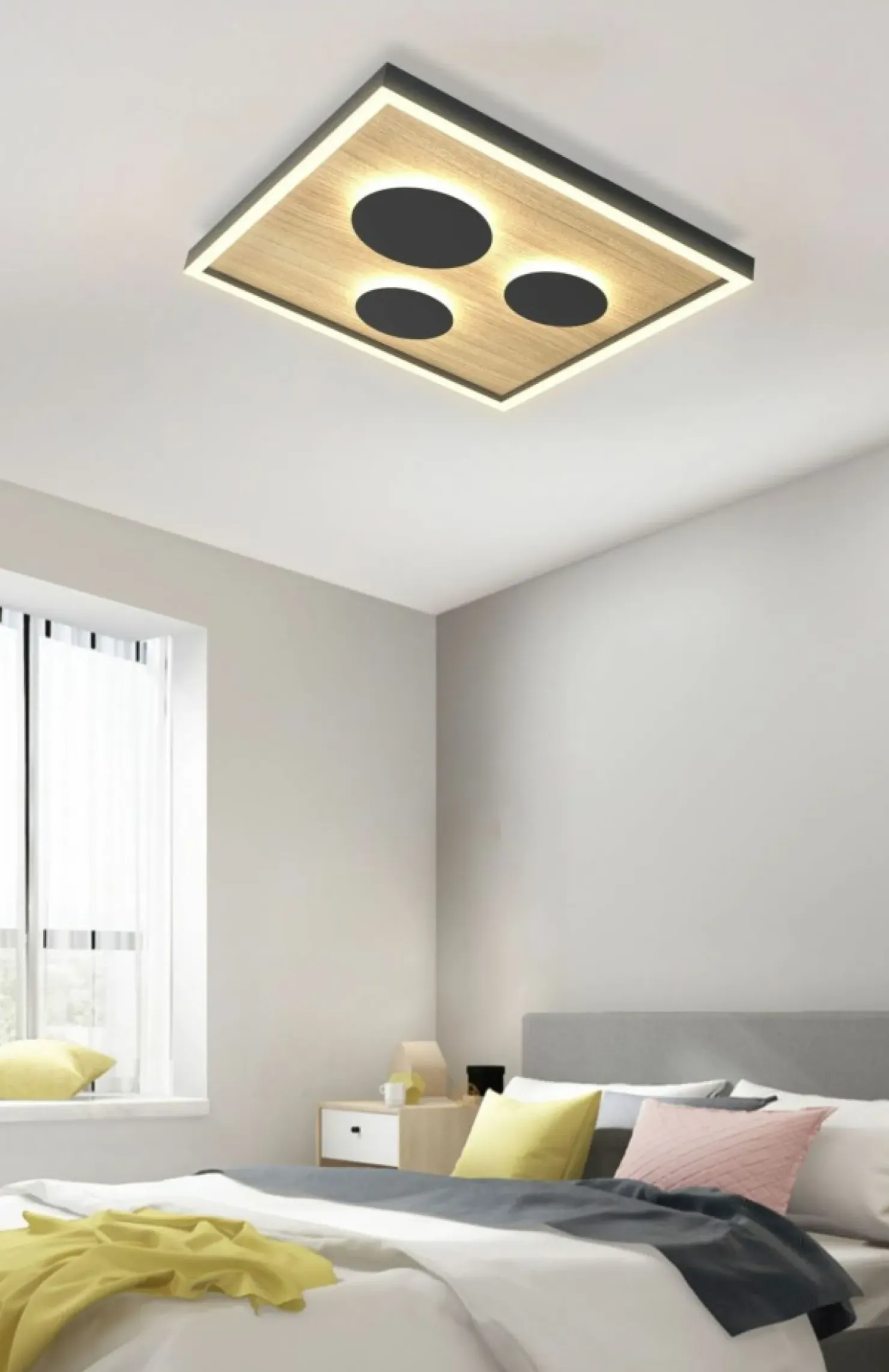 Rustykalna, ledowa lampa sufitowa WF 9012-306S DIJON | Kaja*Sklep Kaja Online