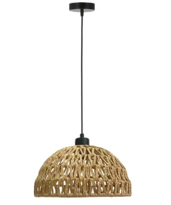 Shop Sklep Kaja Rustykalna, pleciona lampa wisząca, na E27 31-26903 z serii BALLI | Kaja Oświetl