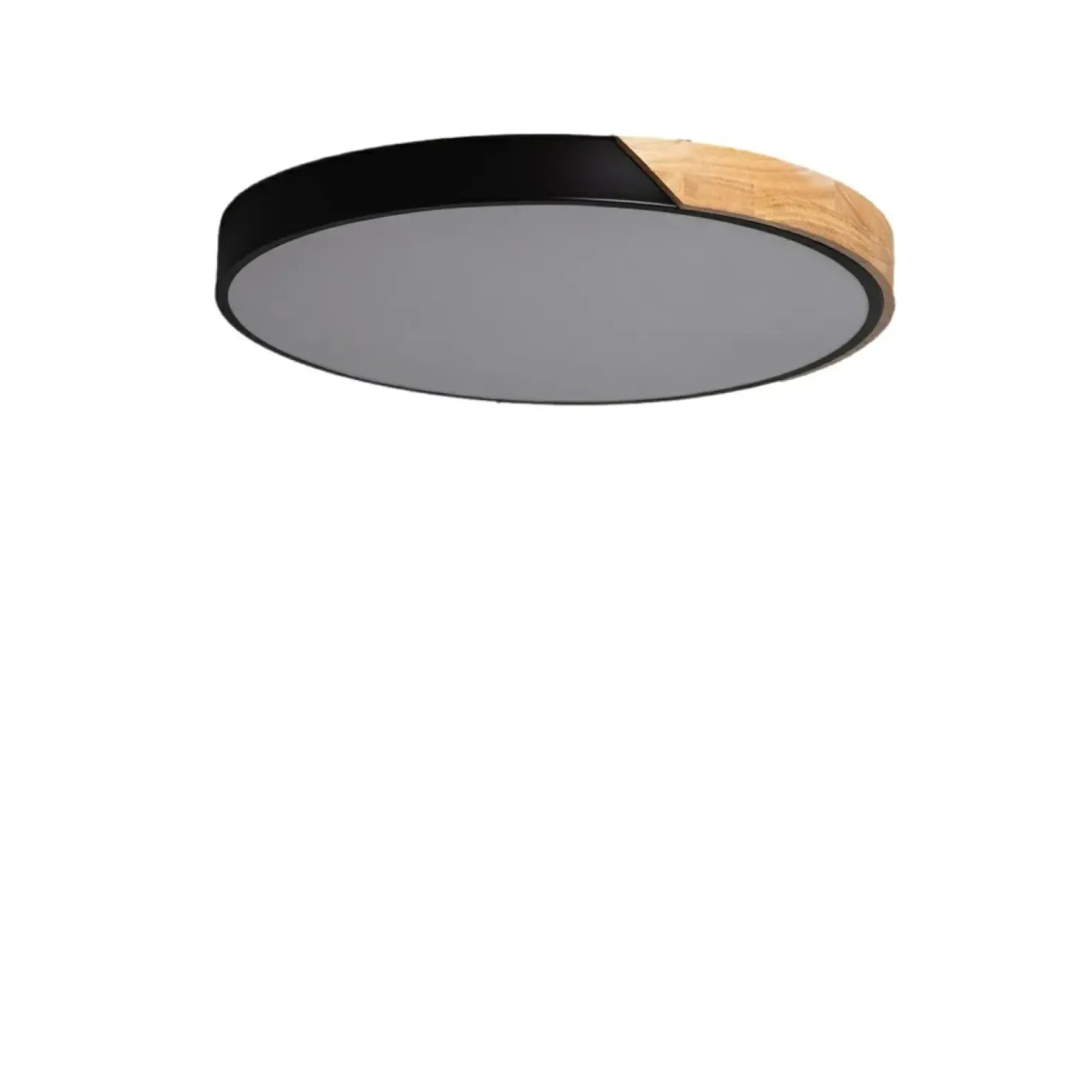 Rustykalny plafon LED do sypialni ⌀50cm ABR-PLOG-C-40W LAGIO | Kaja*Sklep Kaja Store