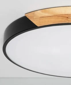Rustykalny plafon LED do sypialni ⌀50cm ABR-PLOG-C-40W LAGIO | Kaja*Sklep Kaja Store