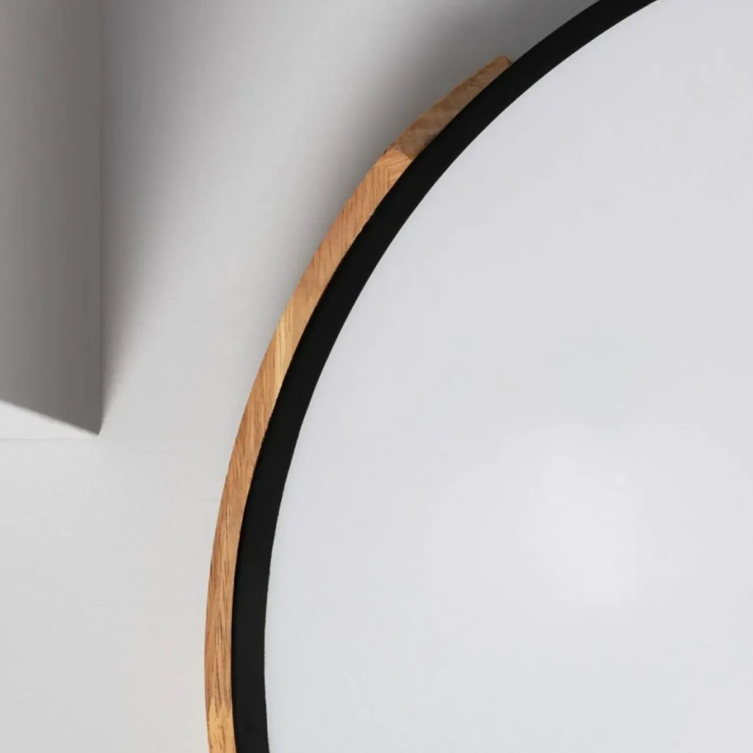 Rustykalny plafon LED do sypialni ⌀50cm ABR-PLOG-C-40W LAGIO | Kaja*Sklep Kaja Store