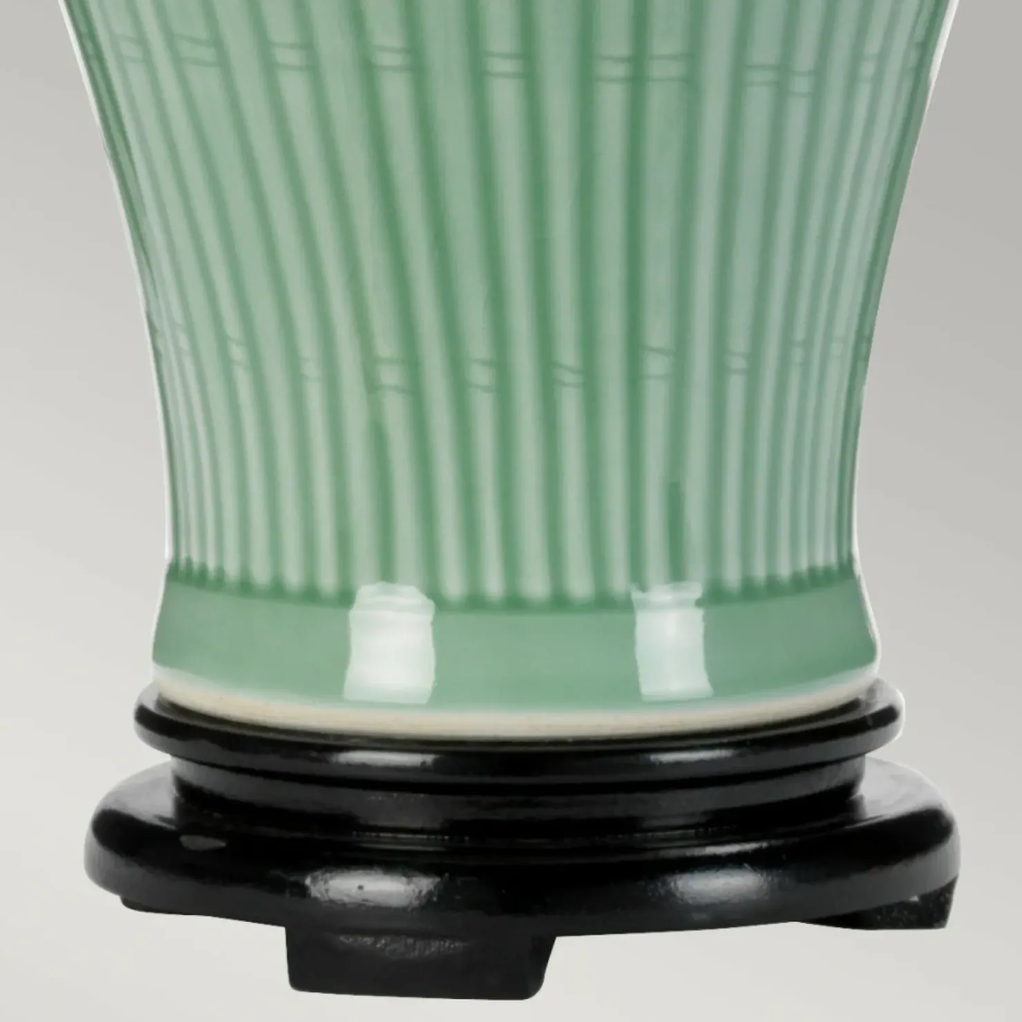 Seledynowa lampa stołowa z abażurem DL-DALIAN-TL z serii DALIAN*Sklep Kaja Best Sale