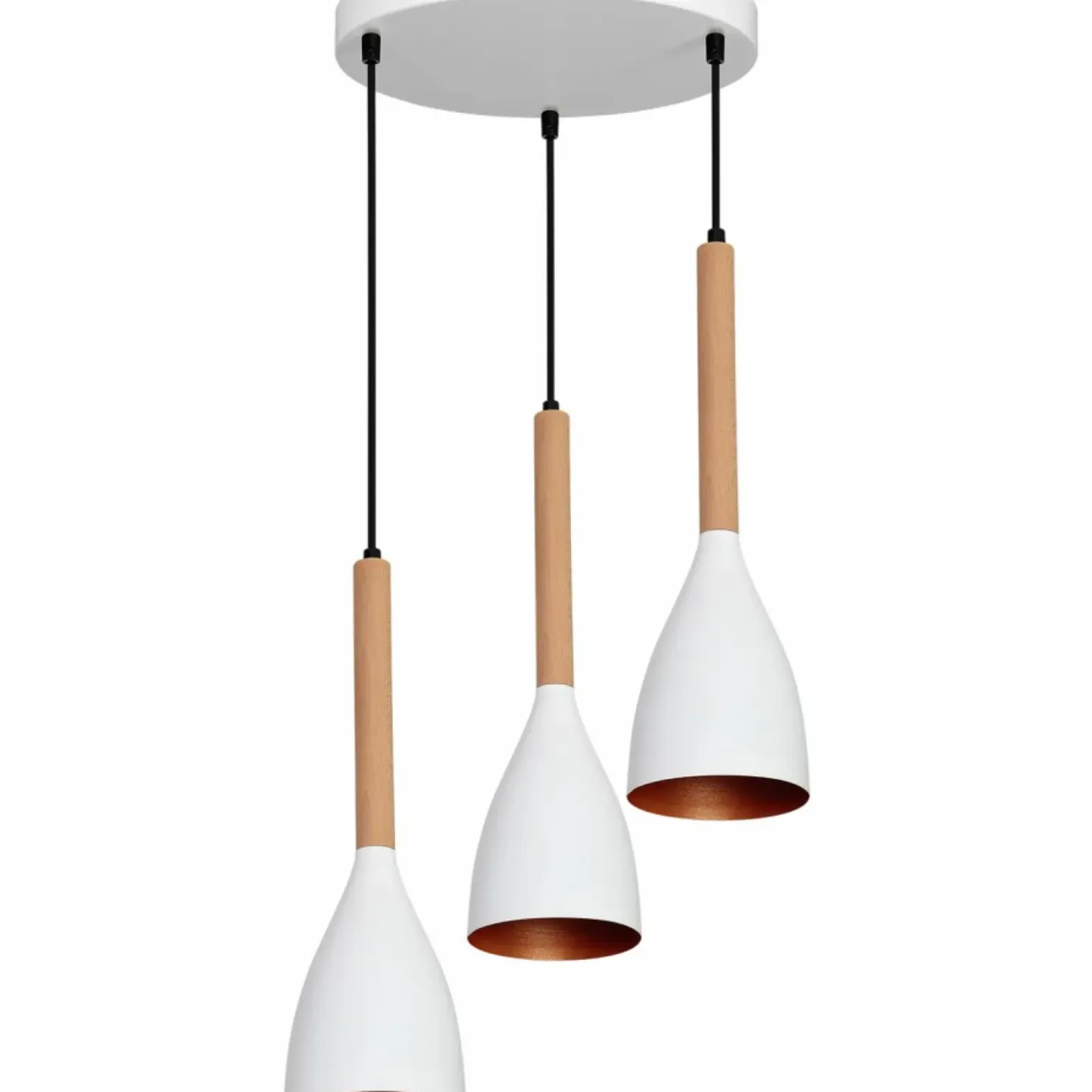 Store Sklep Kaja Skandynawska lampa wisząca, trzy źródła światła LX 9013 z serii MUZA