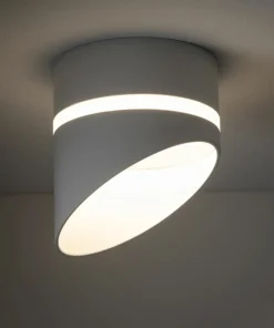 Skośna lampa wpustowa tuba, gwint GX53 10486 VIS | Kaja Oświetlenie*Sklep Kaja Outlet