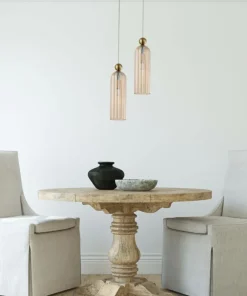 Best Sklep Kaja Smukła, bursztynowa lampa wisząca LP-939/1P AMBER z serii PIEGA | Kaja