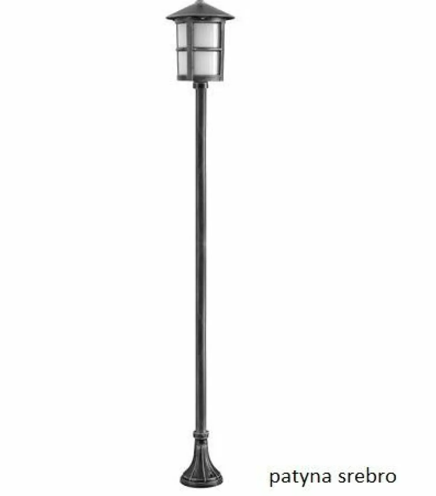Smukła lampa stojąca, ogrodowa, gwint E27 K 5002/1/TD z serii CORDOBA | Kaja Ośw*Sklep Kaja Sale
