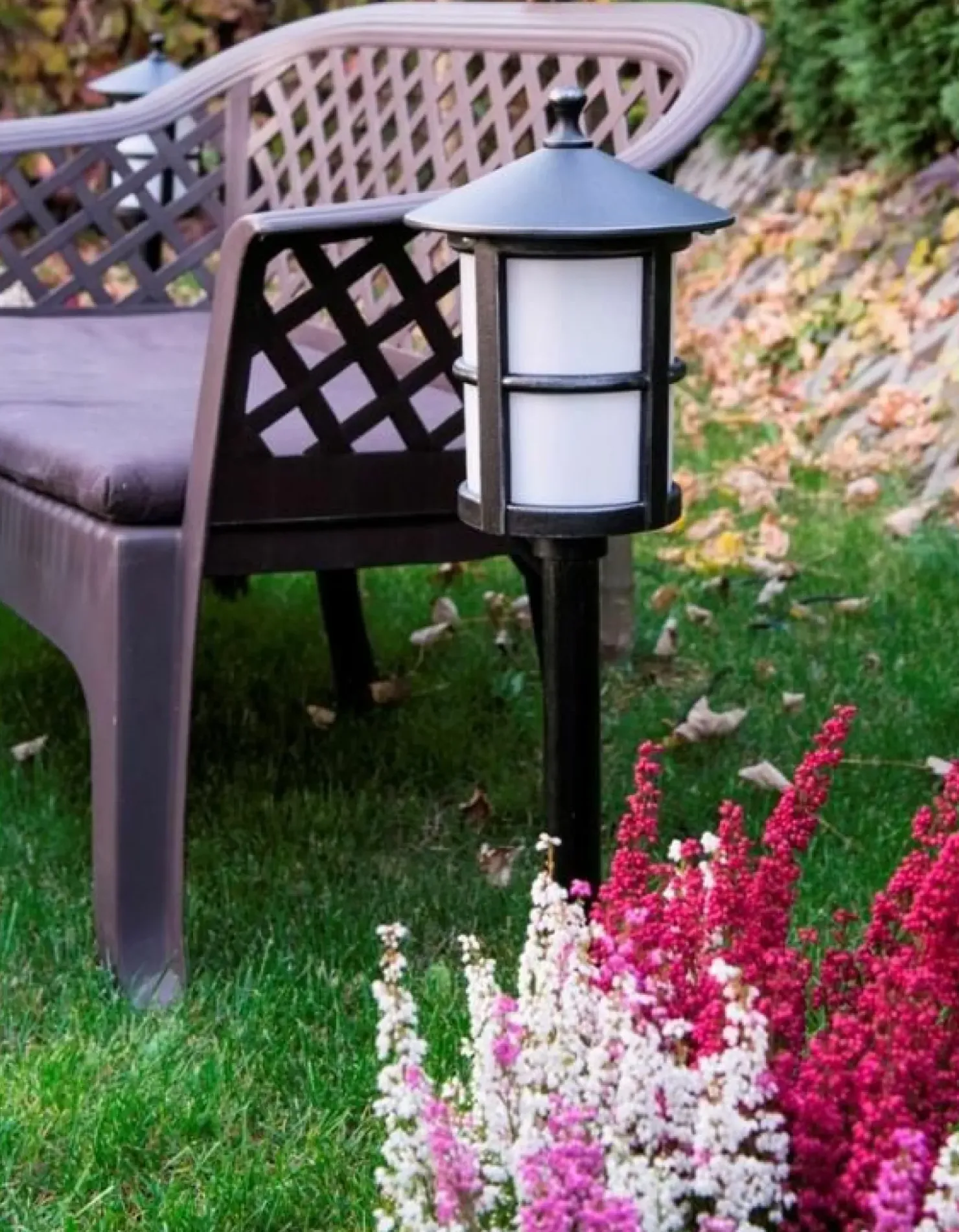 Smukła lampa stojąca, ogrodowa, gwint E27 K 5002/1/TD z serii CORDOBA | Kaja Ośw*Sklep Kaja Sale
