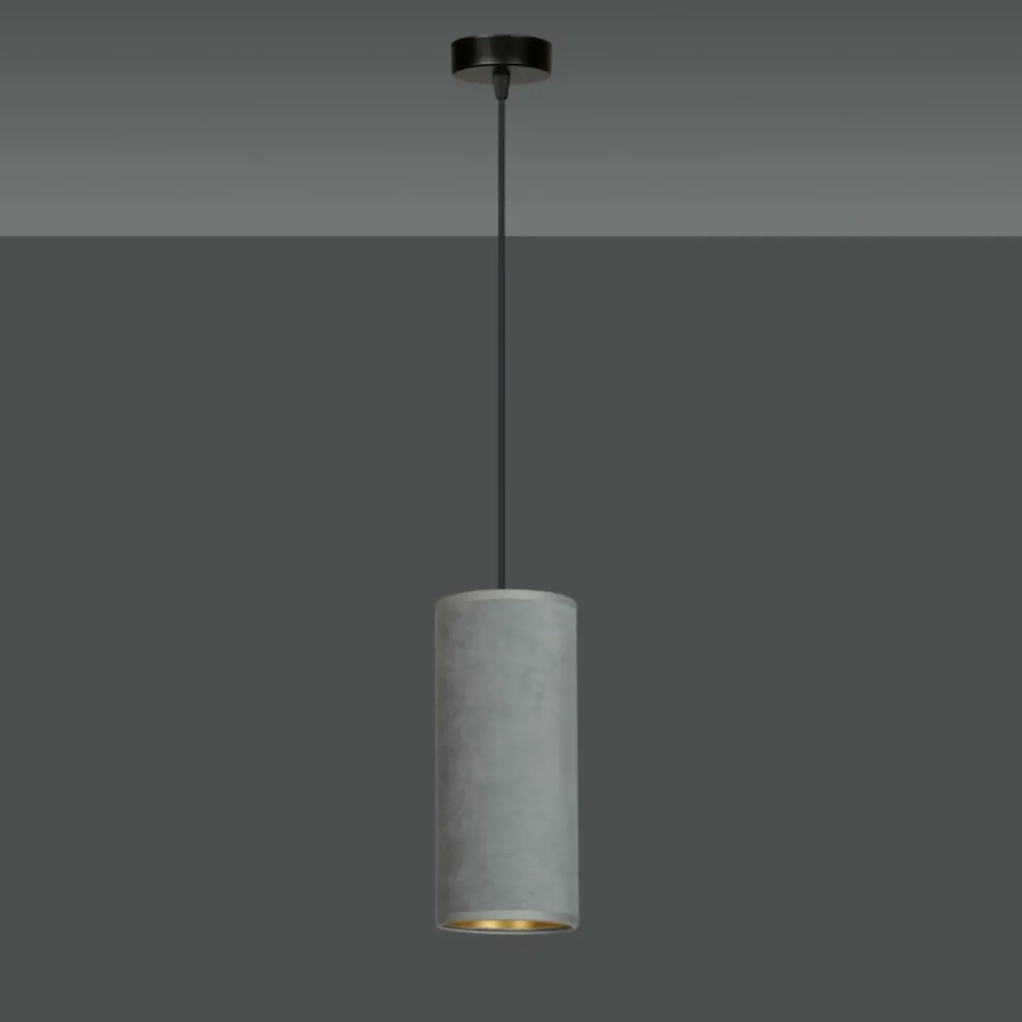 Store Sklep Kaja Smukła lampa wisząca idealna do sypialni 1060/1 BENTE | Kaja