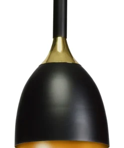 Cheap Sklep Kaja Smukła lampa wisząca w czarno-złotym kolorze MLP6221 z serii CLARK | Kaja Oświet