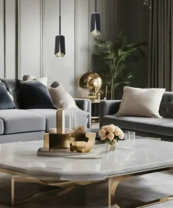 Discount Sklep Kaja Smukła lampa wisząca z czarno-złotą tubą ML0267 FLOWER | Kaja