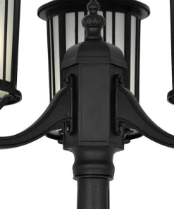 Solidna lampa ogrodowa, latarnia na trzy żarówki K-8213 z serii DETROIT*Sklep Kaja Shop