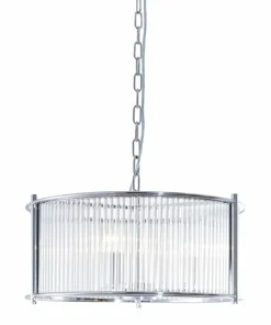 Flash Sale Sklep Kaja Srebrna, kryształowa lampa wisząca 2200131P-L MARMO | Kaja Oświetlenie