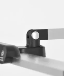 Srebrna lampa biurkowa, kreślarska, LED K-BL1321 z serii ARES*Sklep Kaja Fashion
