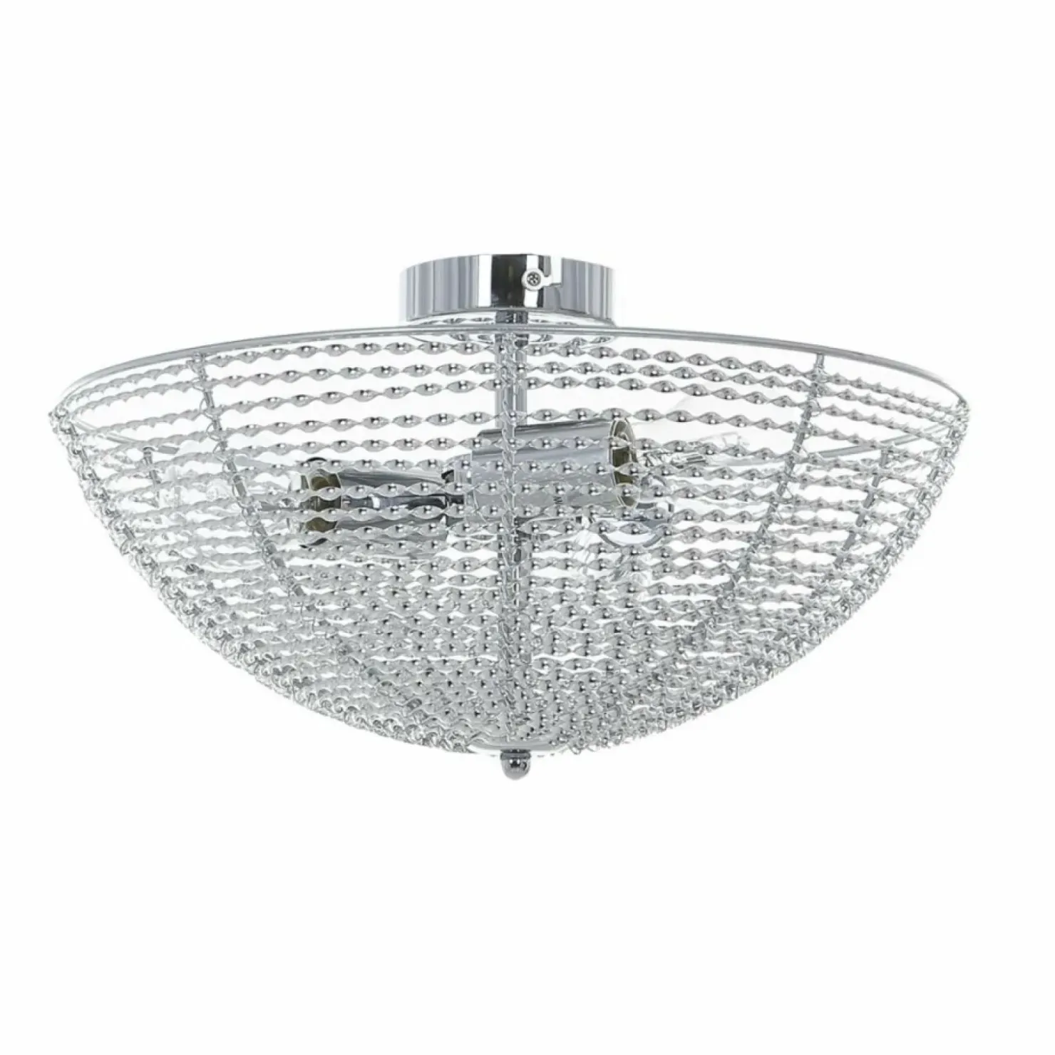 Srebrna lampa sufitowa do salonu MX12068-3A FORMO | Kaja Oświetlenie*Sklep Kaja Clearance