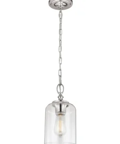 Flash Sale Sklep Kaja Srebrna lampa wisząca, klasyczna FE-HOUNSLOW-P-PN z serii HOUNSLOW polerowanynikiel