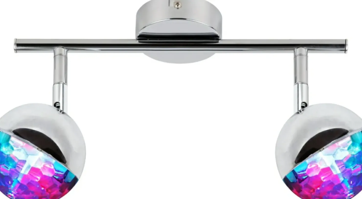 Srebrna lampa ze zmienną barwą RGB 92-67760 PARTY | Kaja Oświetlenie*Sklep Kaja Cheap