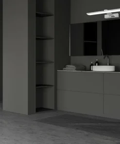 Srebrny kinkiet obrazowy, idealny nad lustro ML5613 z serii SPLASH | Kaja Oświet*Sklep Kaja Best Sale