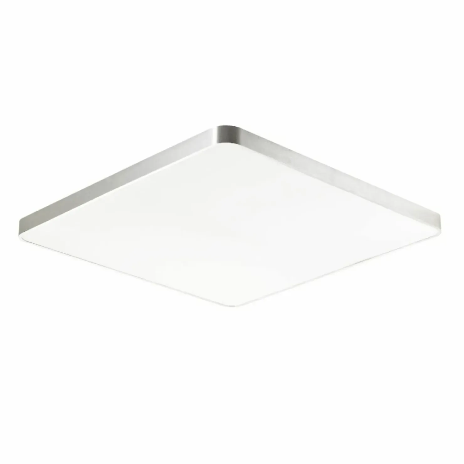 Srebrny klasyczny kwadratowy plafon CL12100007-SL SIERRA | Kaja*Sklep Kaja Outlet