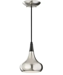 Cheap Sklep Kaja Stalowo-czarna lampa wisząca FE-BESO-P-S-BS z serii BESO szczotkowanastal