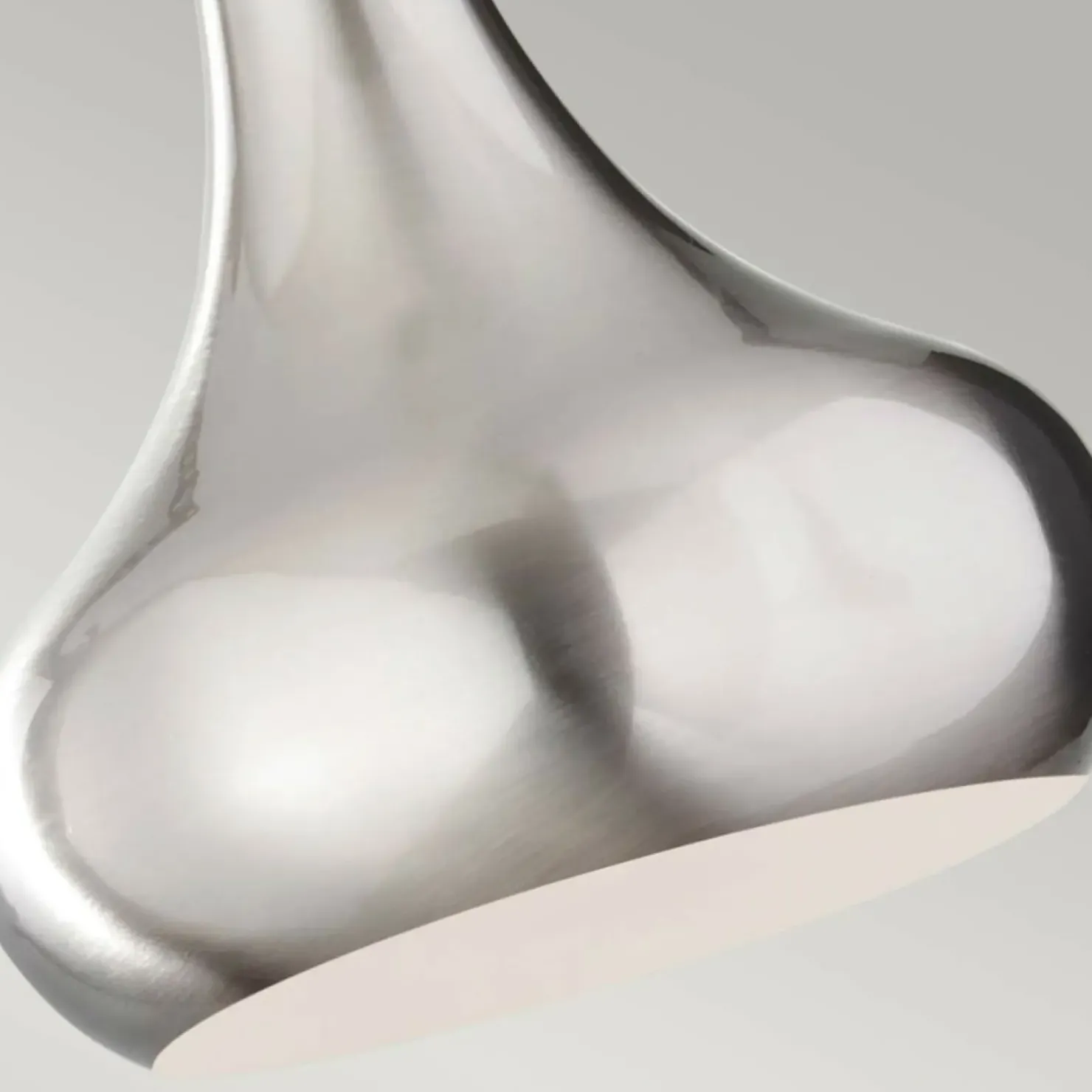 Cheap Sklep Kaja Stalowo-czarna lampa wisząca FE-BESO-P-S-BS z serii BESO szczotkowanastal