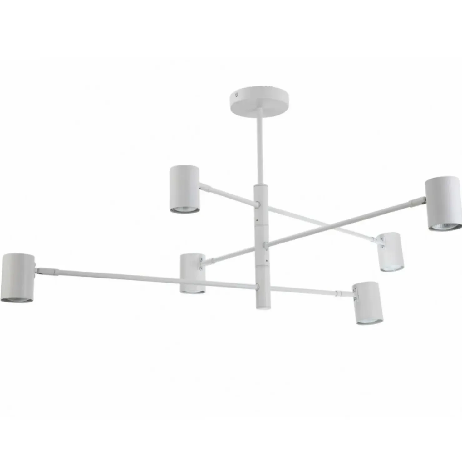 Cheap Sklep Kaja Stylowa, biała lampa z ruchomymi ramionami LP-731/6P WH z serii SNOW