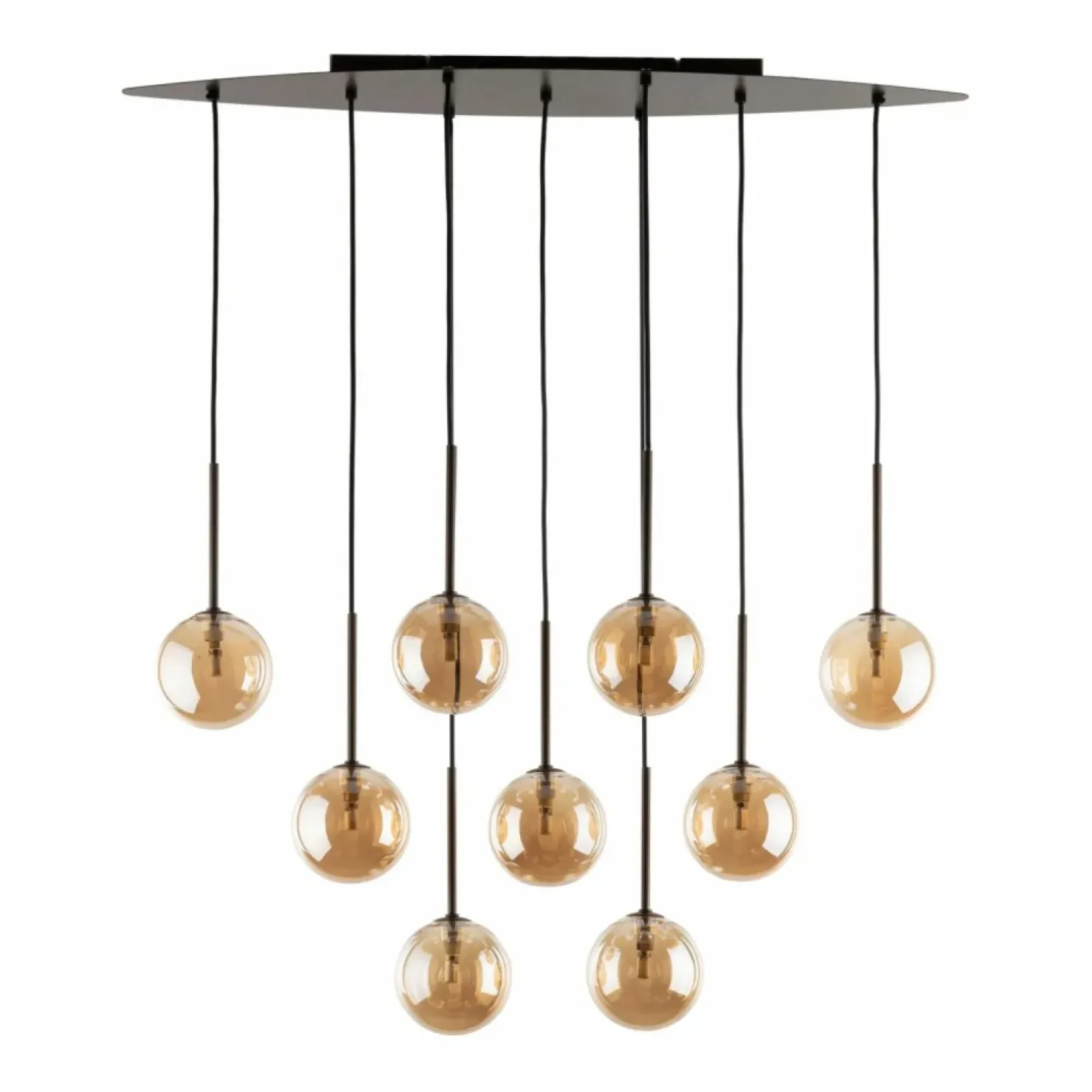 Cheap Sklep Kaja Stylowa, brązowa lampa wisząca do salonu TK 6149 ESTERA BROWN | Kaja