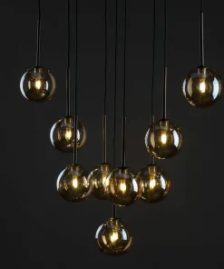 Cheap Sklep Kaja Stylowa, brązowa lampa wisząca do salonu TK 6149 ESTERA BROWN | Kaja