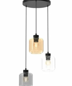 Discount Sklep Kaja Stylowa, kolorowa lampa wisząca do kuchni MLP8369 SOMBRA | Kaja