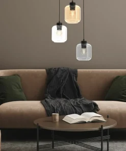 Discount Sklep Kaja Stylowa, kolorowa lampa wisząca do kuchni MLP8369 SOMBRA | Kaja