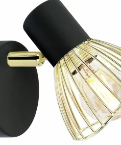 Stylowa lampa ścienna z drucianym kloszem 91-61874 FLY | Kaja*Sklep Kaja Store