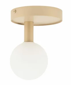 Stylowa lampa do korytarza, beżowe złoto SIG 33602 PERLA | Kaja*Sklep Kaja Best Sale