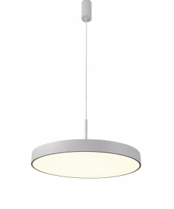 Best Sale Sklep Kaja Stylowa lampa LED do kuchni ⌀60cm z pilotem AZ5090 MARCELLO | Kaja białypiaskowany
