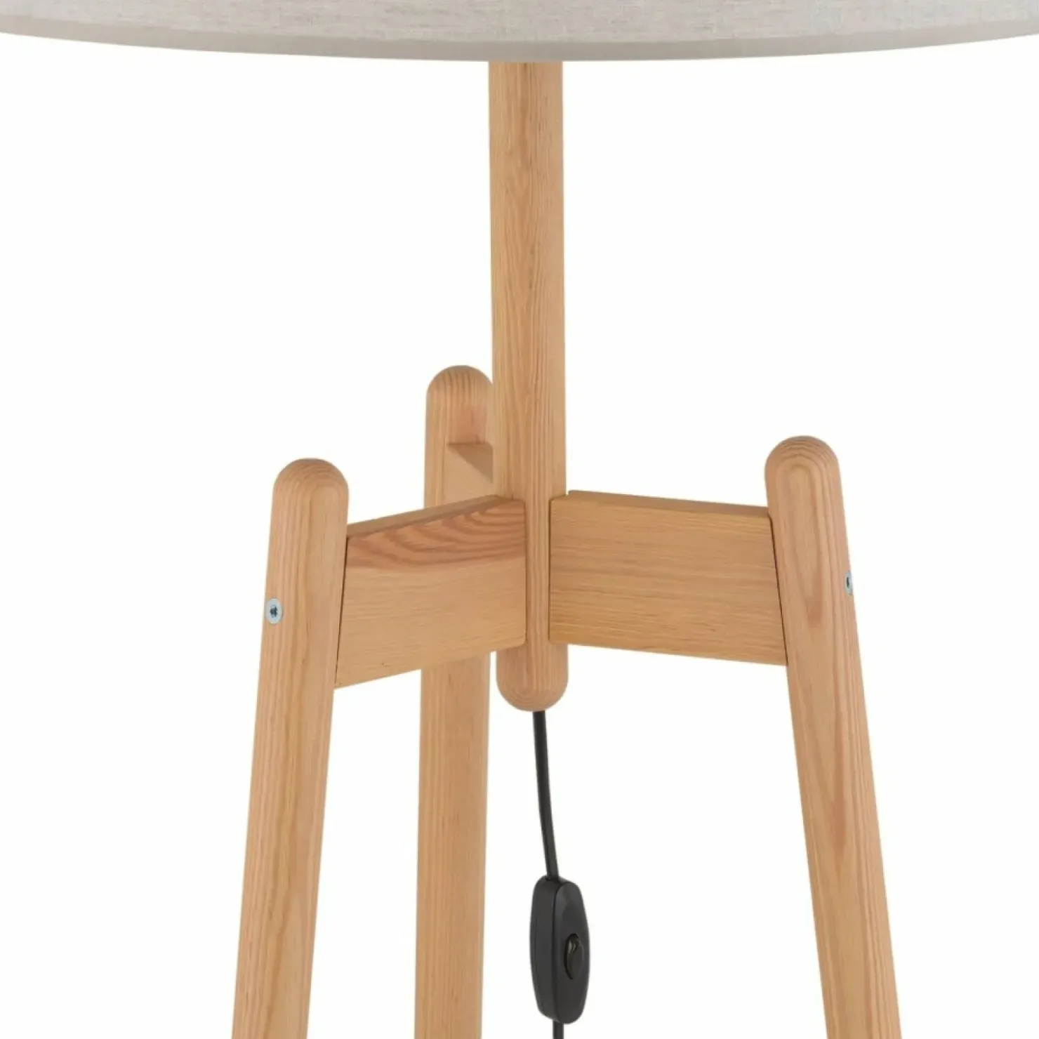 Stylowa lampa podłogowa na drewnianych nogach TK 5423 z serii PEREZ*Sklep Kaja Hot