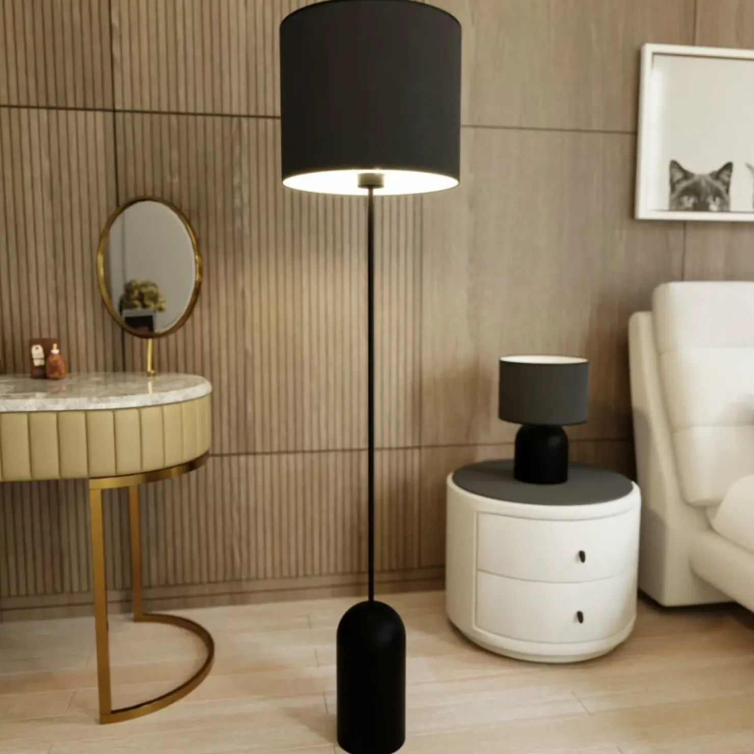 Stylowa lampa stojąca do salonu i sypialni 1322/LP1 ASPEN | Kaja*Sklep Kaja Best