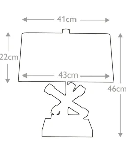 Stylowa lampa stołowa GN-JACKSON-SQUARE-TL z serii JACKSON SQUARE*Sklep Kaja Shop