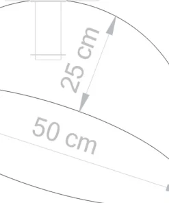 Cheap Sklep Kaja Stylowa lampa sufitowa, biała półkula SIG 32461 - SFERA 50 B/MIEDŹ