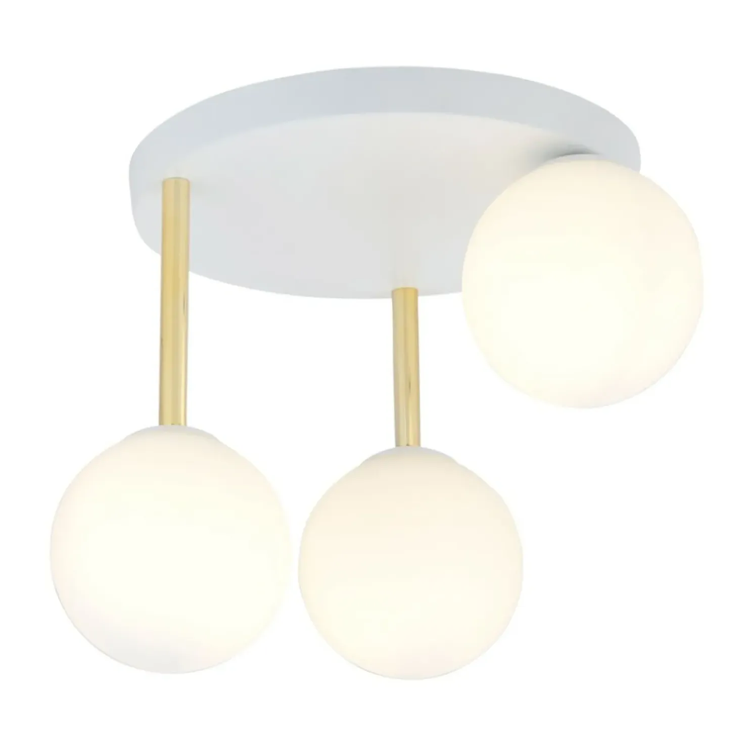 Stylowa lampa sufitowa do przytulnej sypialni 1261/3 z serii DOLCE*Sklep Kaja Store