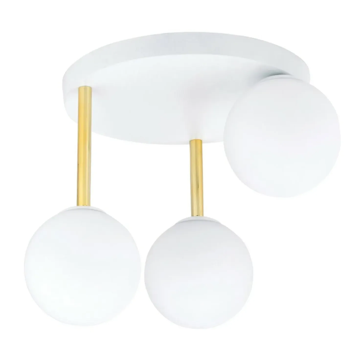 Stylowa lampa sufitowa do przytulnej sypialni 1261/3 z serii DOLCE*Sklep Kaja Store