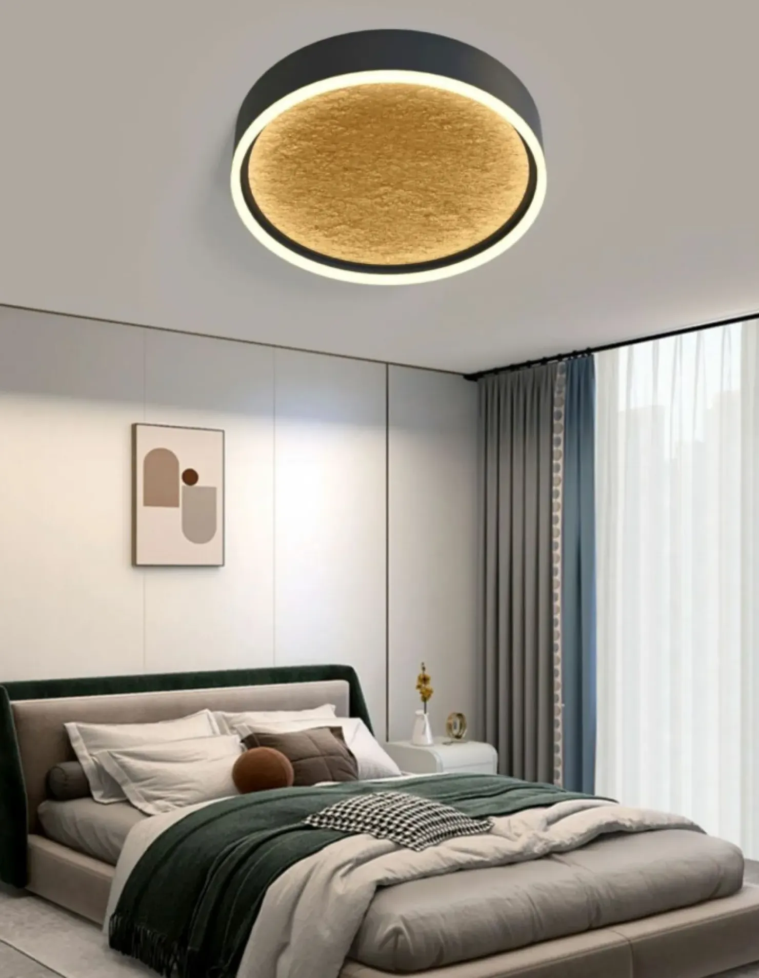 Stylowa lampa sufitowa LED do salonu WF 9002-104M BORDEAUX | Kaja*Sklep Kaja Shop