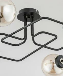 Sale Sklep Kaja Stylowa lampa sufitowa na finezyjnych ramionach AL 24774 | Kaja